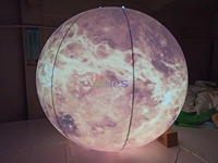 Modèle de Lune Gonflable Géant Publicitaire avec LED pour Musées, Centres Commerciaux, Festivals et Événements