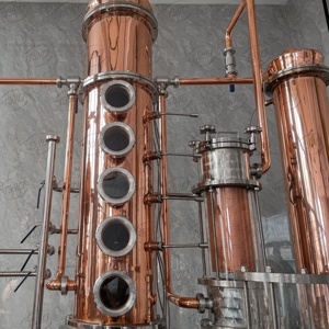 Máquina destiladora de cobre profesional TW 300L, equipo de destilación de Alcohol para Gin Ron Mescal Maguey Tequila Distillery - Product Image 4