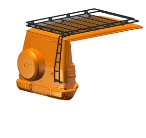 Portapacchi universale per tetto a basso profilo portapacchi Mercedes G350D in alluminio 4x4 portapacchi per tetto - Product Image 1