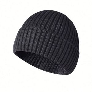 Gorro de punto para hombre adulto con forro polar cálido, gorro de invierno para mujer con forro de felpa grueso - Product Image 5