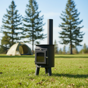 Компактная дровяная печь для кабин и мини-домов - Product Image 1