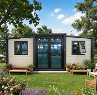 Maison mobile préfabriquée de 20 pieds ou 40 pieds prête à être expédiée, 2, 3 ou 4 chambres avec cuisine et salle de bain, maison conteneur, véranda, chambres d'hôtel