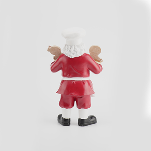 Figura de Resina de Hombre de Jengibre Navideño Festivo, Artesanía Religiosa para Interiores, Regalo Empresarial, Arte Decorativo para el Hogar con Chef Promocional - Product Image 5