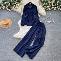 Ensemble élégant 2 pièces pour femme : Tunique et pantalon de costume – Vente en gros