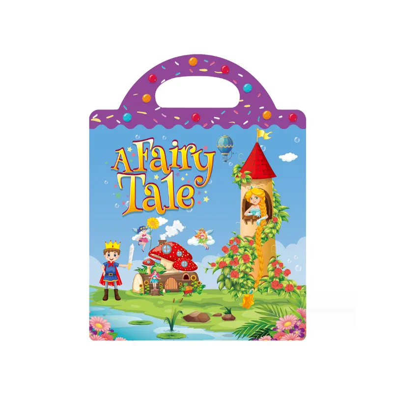 Riutilizzabile Silicone adesivo rilascio attività impermeabile Puzzle Game Diy vestire divertente regalo adesivo libro per bambini