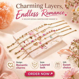 Pulseras y <span class=keywords><strong>Brazaletes</strong></span> Elegantes con Dijes de Trébol para Mujeres Modernas, Joyería de Moda - Product Image 1