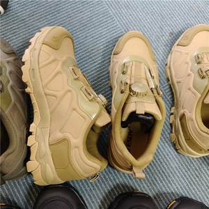 Bottes tactiques DFE04 pour hommes, chaussures de randonnée sportives à tige en toile avec système de verrouillage - Product Image 6