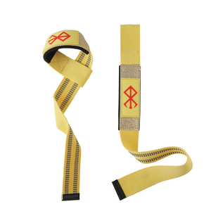 Custom Logo Wholesale Anime Berserk Adjustable Gym Deadlift Lifting Wrist Straps for Weightlifting, Bodybuilding, Powerlifting - Product Image 6