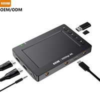 Ezcap278M HDDigi, Caja de Captura de Video 4K con Pantalla TFT de 5 Pulgadas, Grabador HDMI Portátil Independiente para Juegos, Uso Médico e Industrial