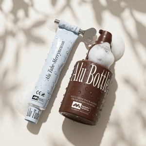 Envase de Aluminio para Crema Facial y Botella de Espuma Limpiadora Facial con Impresión Personalizada para Marcas de Lujo - Product Image 1