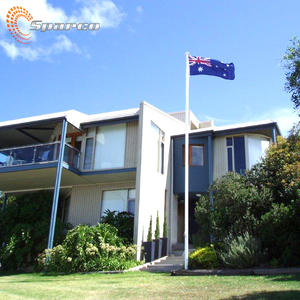 Флагшток из алюминия и нержавеющей стали по индивидуальному заказу, 10 футов, <span class=keywords><strong>20</strong></span> футов, 30 футов - Product Image 6