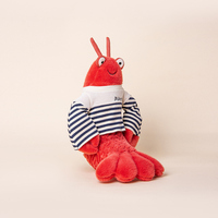 Jouets en peluche homard câlin de 14 cm, 22 cm, 32 cm