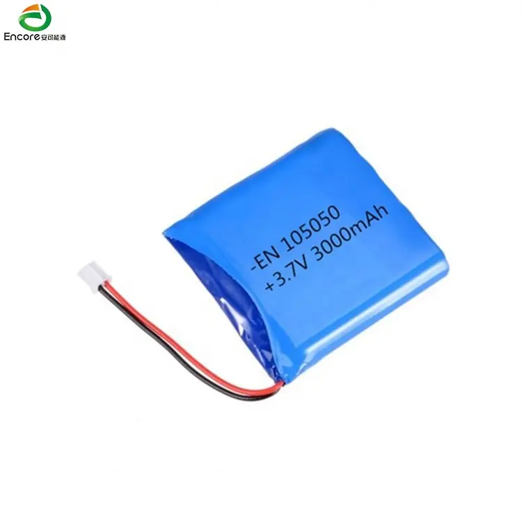 Battery Pack 3.7v 3.7V 3000mAh 105050 1S1P Rechargeable Li Polymer Lithium-ion Battery Pack