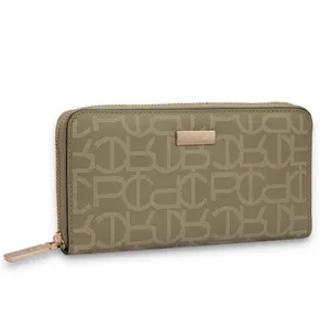 Trendy Rfid Blocking Lange Portemonnee Womens Kaarthouder Organizer Clutch Wallet