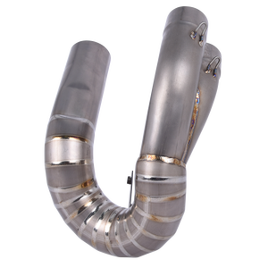 Pour Ducati Ducati Hypermotard 950 tuyau d'échappement <span class=keywords><strong>moto</strong></span> moyen lien tuyau titane alliage course <span class=keywords><strong>ligne</strong></span> - Product Image 2