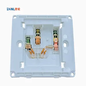 china supplier brass contact switch socket plug pin stamping bending parts electrical outlet board connector stamping part