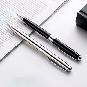 Black Best-selling High-end Metal Ballpoint <b>Pen</b> with logo Personalized <b>Silver</b> Metal <b>Pens</b> Custom <b>Pen</b> Suitable for Corporate Gifts - Product Image 1