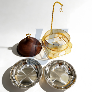 レストランケータリングパーティー高級料理ビュッフェセットステンレス製保温鍋加熱式フードディスプレイウォーマーセット販売中 - Product Image 4