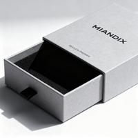 Boîte cadeau de luxe personnalisée en carton rigide avec tiroir coulissant et insert en EVA, OEM ODM pour emballage de parfum 30ml 50ml 100ml