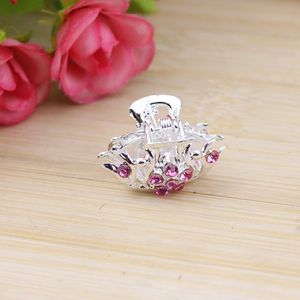 Korean Style Rhinestone Claw <b>Clip</b> Alloy 5.5cm Mixed Colors Daily Hair <b>Clip</b> Irregular Heart Wings Pattern - Product Image 2