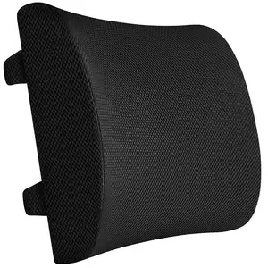 Corrector de postura para silla de oficina, respaldo para conductores de coche, espuma viscoelástica, columna Lumbar, cojín de soporte para la cintura