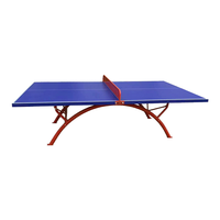 Table de ping-pong sur mesure, robuste, résistante aux intempéries, table de tennis de table SMC standard pour l'école, le collège