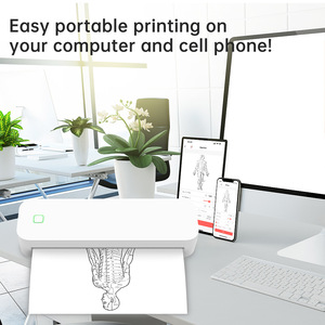 Thermal Printer <b>A4</b> Wireless Inkless For Home Office <b>Label</b> Printing With IOS Android Mac Windows Support - Product Image 1