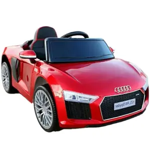 Hot sale cool mini R8 cheap chinese electric ride on car battery toys car for kids to drive