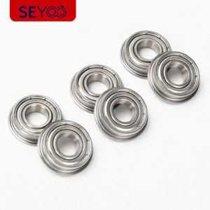 Roulements à billes en acier inoxydable SeYoo 10x22x6mm SF6900ZZ SF61900ZZ à bride avec joints intégrés pour équipement de fitness - Product Image 1