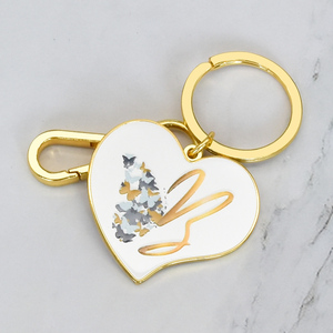Biểu Tượng Tùy Chỉnh Mềm Cứng Men Keychain Cá Nhân Tim Móc Khóa Kim Loại Móc Chìa Khóa Cho Quà Tặng Lưu Niệm - Product Image 3