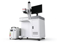 Machine de marquage laser UV compacte de bureau 3W, faible encombrement, marqueur laser de précision pour usage en laboratoire