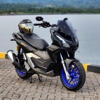 Scooter tout-terrain ADV150 OEM Dayang Sanyang Husky refroidi par eau Qianjiang Hong 150cc Moto de voyage modèle WH110T-7 180 km/h