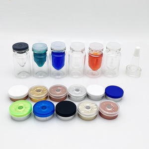 Flacon en verre transparent 2ml 3ml 5ml Ampoules Doublure intérieure Poudre lyophilisée Tête de <span class=keywords><strong>trompette</strong></span> pour faux cils Crème pour le visage - Product Image 5