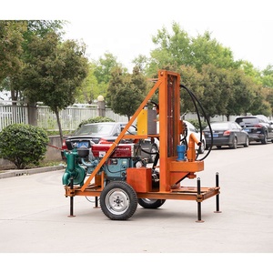 Küçük 100m 150m sondaj deliği sondaj kulesi Mini derin su delik iyi yem sıkıcı makinesi fiyat - Product Image 4