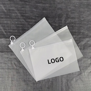 Bolsa de Plástico con Cierre Hermético Eva Esmerilada Impresa Personalizada, Bolsa de Plástico Mate Reciclable de PVC <span class=keywords><strong>para</strong></span> Cosméticos, Joyería y Anillos - Product Image 5