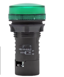 Interruptor Selector de Luz Piloto LED Verde Original y Nuevo XB2-BVB3LC 24VAC/DC, Serie Harmony XB2 - Product Image 4