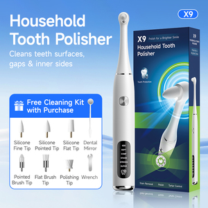 CURVY MOON Nouveau Polisseur <span class=keywords><strong>Dentaire</strong></span> Électrique Rechargeable <span class=keywords><strong>pour</strong></span> Usage Domestique, <span class=keywords><strong>Appareil</strong></span> de Blanchiment des Dents, Élimine le Tartre et la Plaque <span class=keywords><strong>Dentaire</strong></span> - Product Image 6
