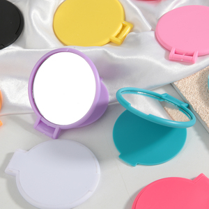 Free Logo Design Small Portable Folding Round Makeup <strong>Compact</strong> <strong>Mirrors</strong> Bulk Gifts Mini Vintage Pocket <strong>Mirrors</strong> for Purse - Product Image 6