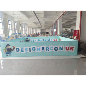 TianLang logotipo personalizado publicidad techo alta calidad Banner tubo redondo colgante Banner exposición Feria Comercial - Product Image 1