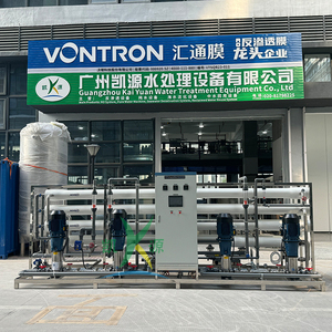 15 T/H 2 aşamalı RO arıtma ters osmoz endüstriyel su arıtma filtrasyon arıtma sistemi saf su ekipmanları - Product Image 2