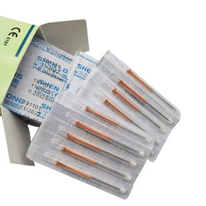 Aiguilles d'<span class=keywords><strong>acupuncture</strong></span> stériles jetables de marque chinoise Shen Long, 500 pièces/boîte, manche en acier inoxydable ou en <span class=keywords><strong>cuivre</strong></span>, pour usage médical - Product Image 4