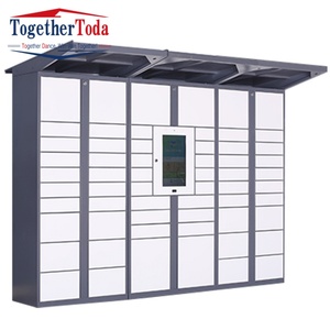 Casillero Inteligente para Paquetes y Equipaje, Metálico, Electrónico, para Exteriores, Casillero Inteligente para Entrega de Paquetes - Product Image 2