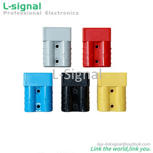 2 pins 50A 600V <span class=keywords><strong>Battery</strong></span> <span class=keywords><strong>Charger</strong></span> DC Power Connector cho EV xe nâng xe tải - Product Image 6