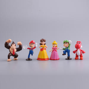 17 unids/set Mario figura muñeca, Cake Topper Mario Mini figura, película Mario Bros figura juguete - Product Image 5