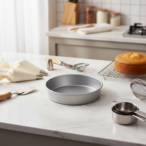 Juego de Utensilios para Hornear Apilables de 8 Piezas, Antiadherentes, de Acero al Carbono, Resistentes, Ecológicos, Fáciles de Desmoldar, Aptos para Lavavajillas - Product Image 5