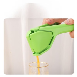 Manuelle Zitronensaft Manuelle Presse <span class=keywords><strong>Haushalt</strong></span> Restaurant Kuchenzubehor Geschirr Handbuch Citroenklem Vouwen Zitronensaft - Product Image 3