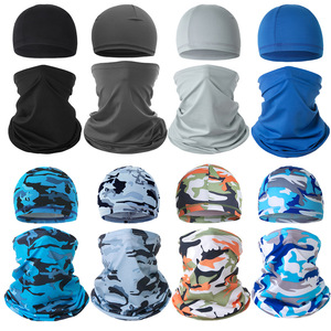 Outdoor <b>Magic</b> Scarf Neck Warmer Ice Silk Breathable Cycling Cap Sun Protection Face Mask Unisex Adult Hiking Fishing <b>Set</b> - Product Image 5