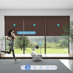Persianas motorizadas tipo moderno de control inteligente eléctrico de nido de abeja para <span class=keywords><strong>Liveroom</strong></span> - Product Image 3
