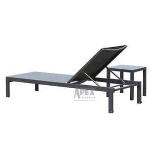 Patio piscine Chaise longue chaise <span class=keywords><strong>de</strong></span> jour chaise réglable piscine chaise longue en aluminium <span class=keywords><strong>lit</strong></span> <span class=keywords><strong>de</strong></span> repos extérieur piscine chaise longue - Product Image 3