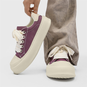 Sneakers Casual da Uomo 2026 di Tendenza con Suola in Schiuma <span class=keywords><strong>Ultra</strong></span> Leggera e Rialzo Interno, in Tela con Suola Spessa - Product Image 6